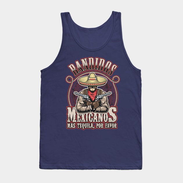 Bandidos Mexicanos Tank Top by Global Gear